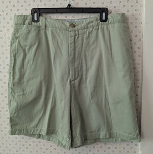 💚 Club Room 35 Shorts Men's Light Green Cotton Norm Bloke Core